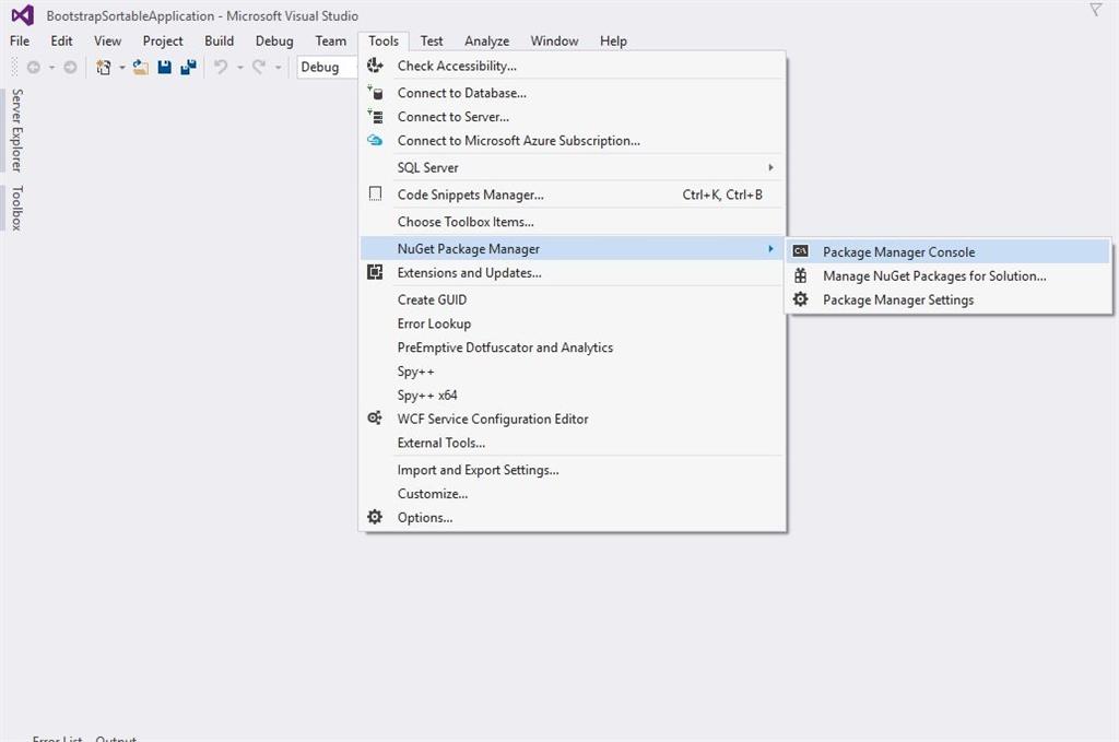 Nuget Package Manager